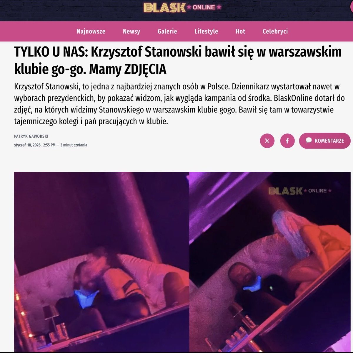 Stanisław Gawłowski tweet media