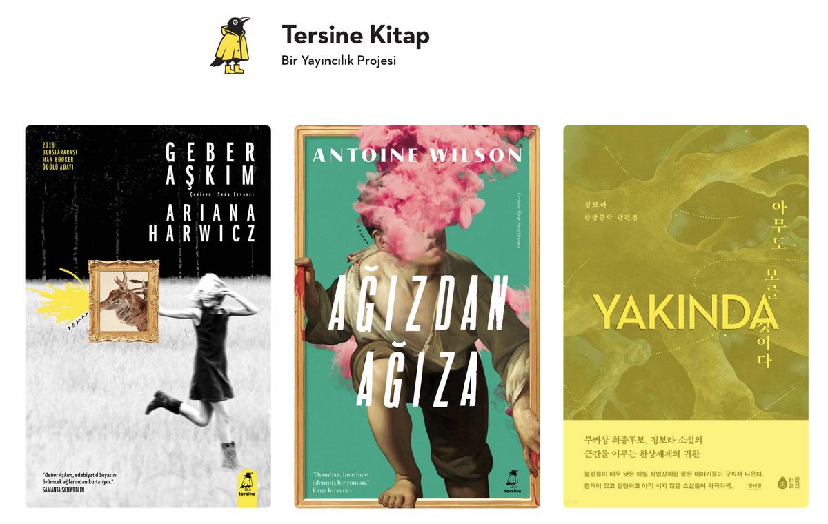 Bu Köşe Kitap Köşesi'nin bu haftaki konuğu, yeni bir yayınevi olan Tersine Kitap'ın yayın yönetmeni Alican Saygı Ortanca!

Neden 'Tersine' Kitap; şimdiye kadar hangi kitaplar yayımlandı ve neler planlanıyor...

open.spotify.com/episode/2bdV7t…