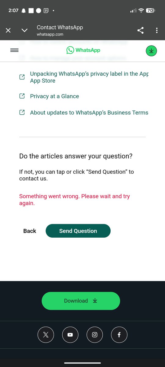 saadkhannj's tweet photo. "Dear @WhatsApp @Meta, my account [+923110208460] is banned without reason. 🚫
It's the backbone of my business 💼 &amp; my only way to stay connected with family 🏠. My work is suffering &amp; I'm losing touch with loved ones. Please restore it! 🙏 #WhatsAppBan  #Support https://t.co/EoeAY26Crr