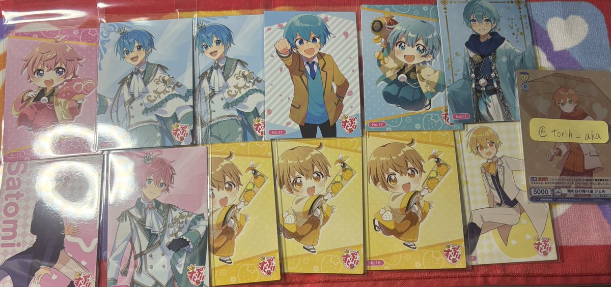 torih_aka's tweet photo. 譲 │ 画像の物(下に続きます)

求 │ 買取＞🍓🧡さん、💫💛さん交換

すとふぇす2日目手渡し･フリマ通し可能

希望額ご記載の上リプ
当方のご希望もそれぞれALTに記載💝

 #すとぷりグッズ交換  #すとぷりグッズ買取  #めておらグッズ買取  #めておらグッズ交換  #騎士Xグッズ買取  #AMPTAKグッズ買 https://t.co/8ywCepMXz8