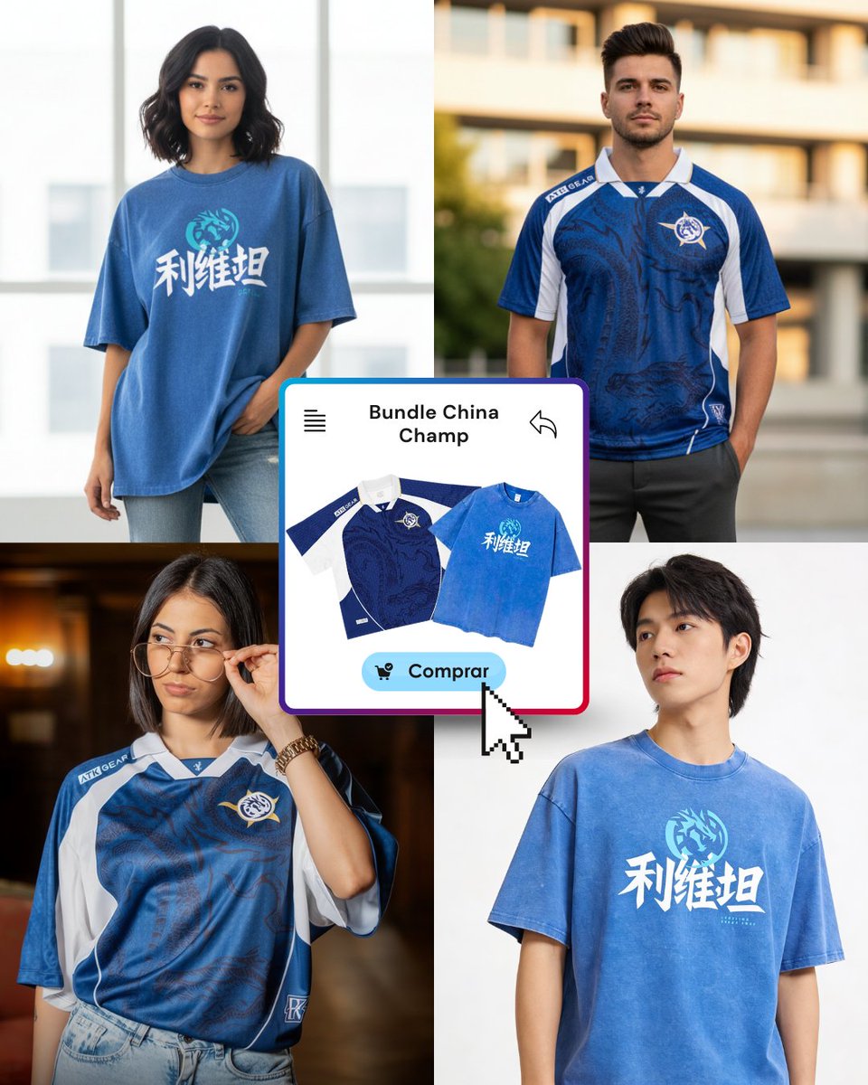 sc1mx's tweet image. 🔥 ¡Luce como un verdadero campeón! 🔥
Este Bundle incluye:
T-shirt Lev China Champ
Jersey 2025 LEV
💥 Personalízalo con tu jugador favorito y gamertag.
🚚 Envío gratis a todo México

#leviatan #bundle #esports