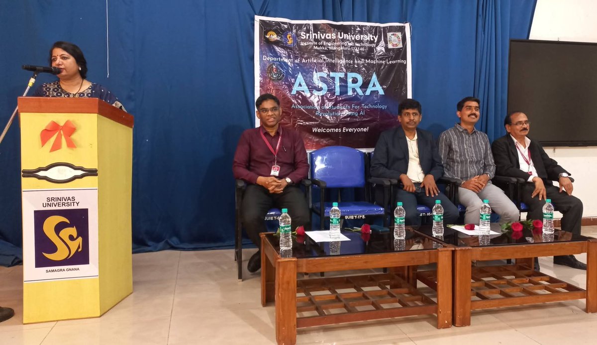 SUIET_Mukka's tweet photo. "Building a personal branding through Entrepreneurship". Shri Ajeya (Director, Rural Development & Self Employment Training Institute, RUDSET Ujire) delivered Talk on "Awareness on StartUp Fundings".
#RUDSET #Ujire #SUIETMukka #SrinivasUniversity #StartupIndia #MakeInIndia 2/n https://t.co/Dct1VqDuU2
