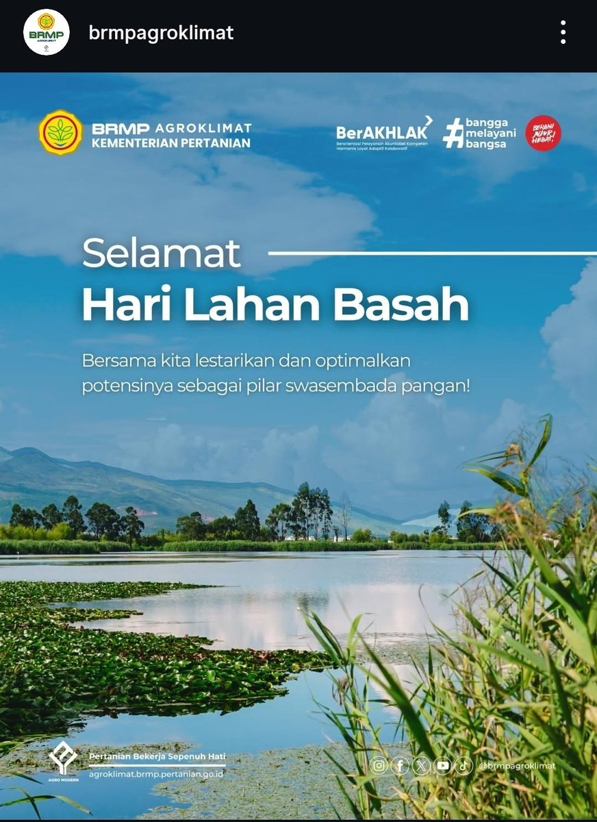 ridu's tweet photo. Selamat Hari Lahan Basah. https://t.co/zyYRtD3kxL