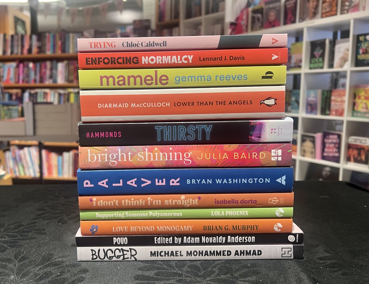 NEW: Bryan Washington's modern literary romcom, plus Australian anthologies and novels, polyamory, fertility memoir, and more!  mailchi.mp/6dba99fbbd14/h…