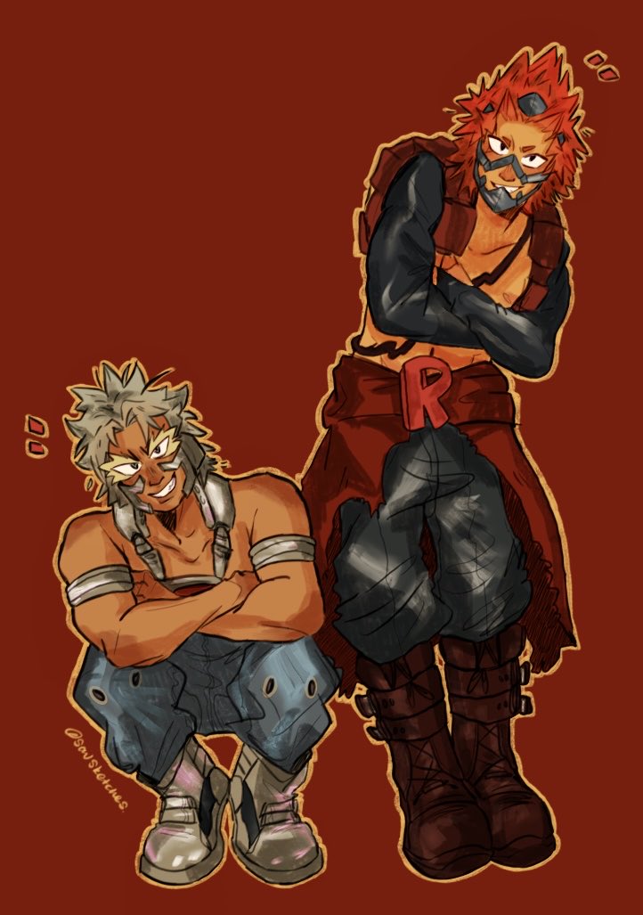 savsketches's tweet photo. twins ⛓️💥
#tetsutetsu #KirishimaEijirou #mha #bnha #myheroacdemia https://t.co/6xbvmOnf4f