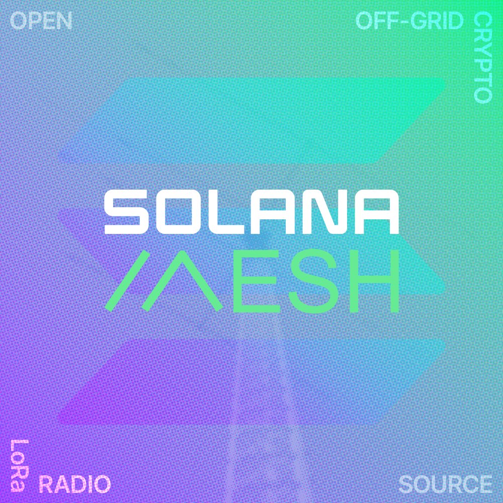 Introducing: SolMesh
Send crypto when there's no internet.

SOL, USDC, and FXN on Solana, relayed over long-range LoRa radio mesh networks.

No cell towers. 
No WiFi. 
No satellite.

One internet-connected gateway, unlimited offline users.

Learn more below ↓