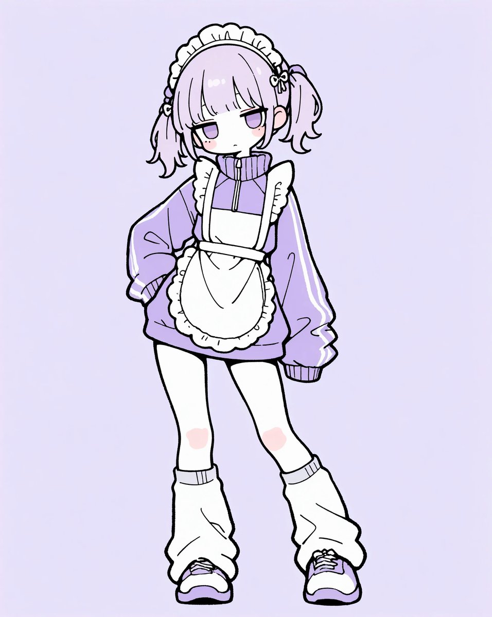 ame_aiii's tweet photo. ジャージメイド💜

 #女の子イラスト 
 #AIart︎ https://t.co/2bKnQhzZSZ