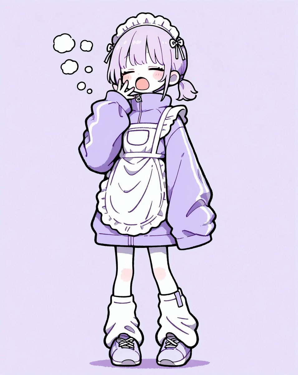 ame_aiii's tweet photo. ジャージメイド💜

 #女の子イラスト 
 #AIart︎ https://t.co/2bKnQhzZSZ