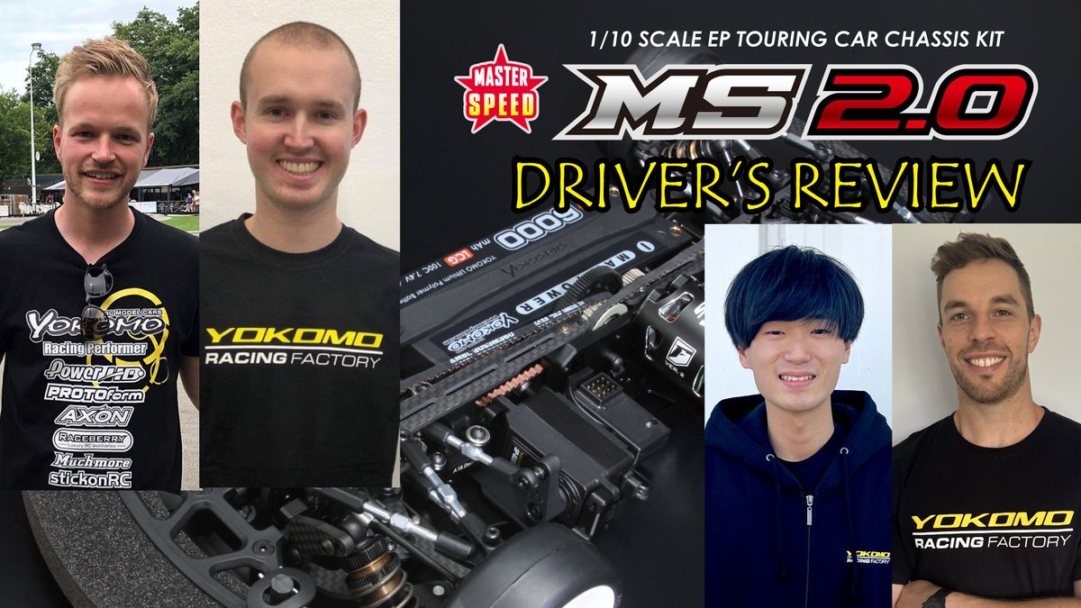 MS2.0 Team YOKOMO DRIVER'S REVIEW

youtu.be/FlSNKdNc2U8