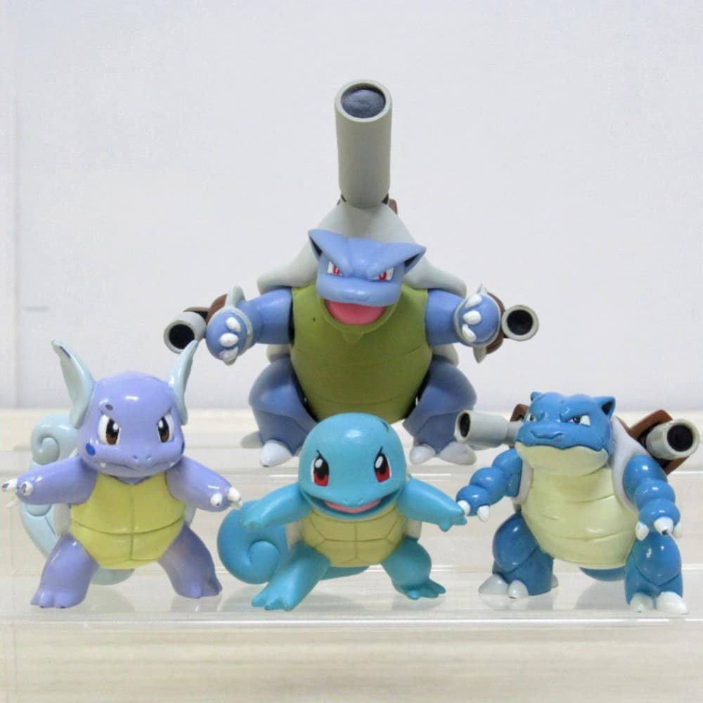 今回は、ゼニガメの進化形のモンコレをお譲りいただきました！ 可愛い