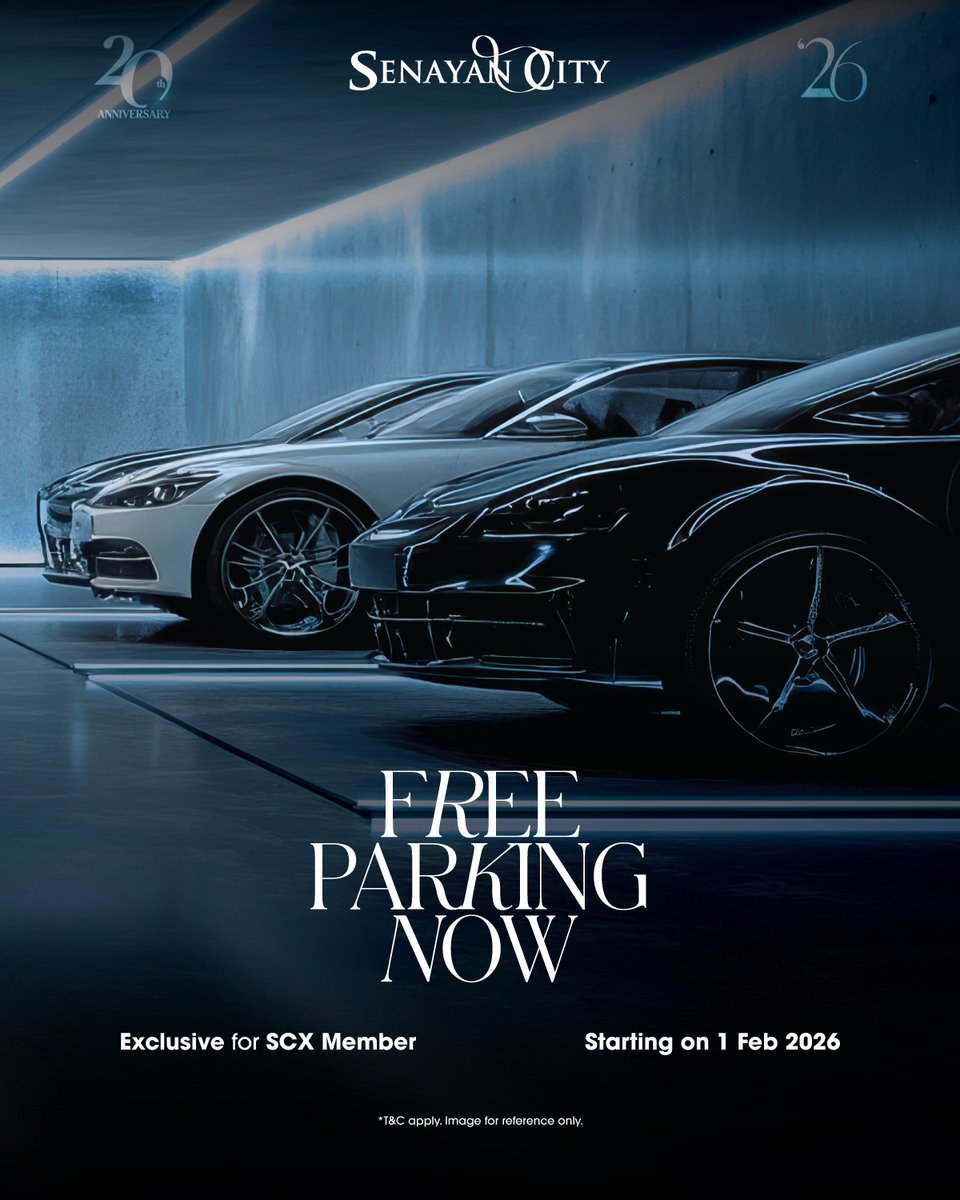 Senayan City tweet media