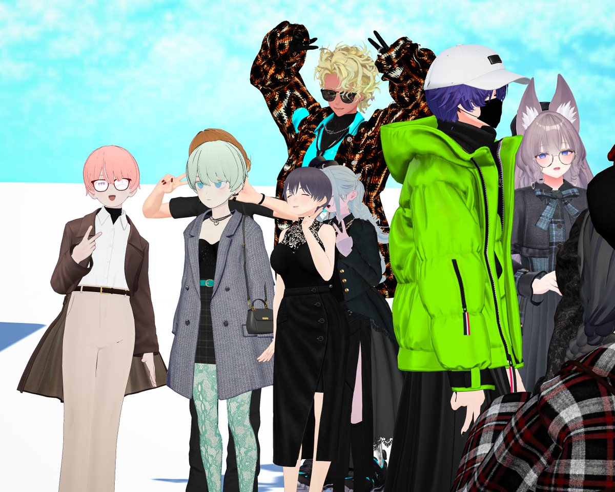 okgoldvr's tweet image. Monthly fashion meet🌸 Theme: "Old Money/New Money"~ So many fun looks! Me &amp;amp; @Smikiin wanted to match, so she picked an outfit from @applause_booth and we both purchased/styled it! I started with equestrian adjacent clothes, but ended up inspired by Princess Diana #ReaClo #VRChat