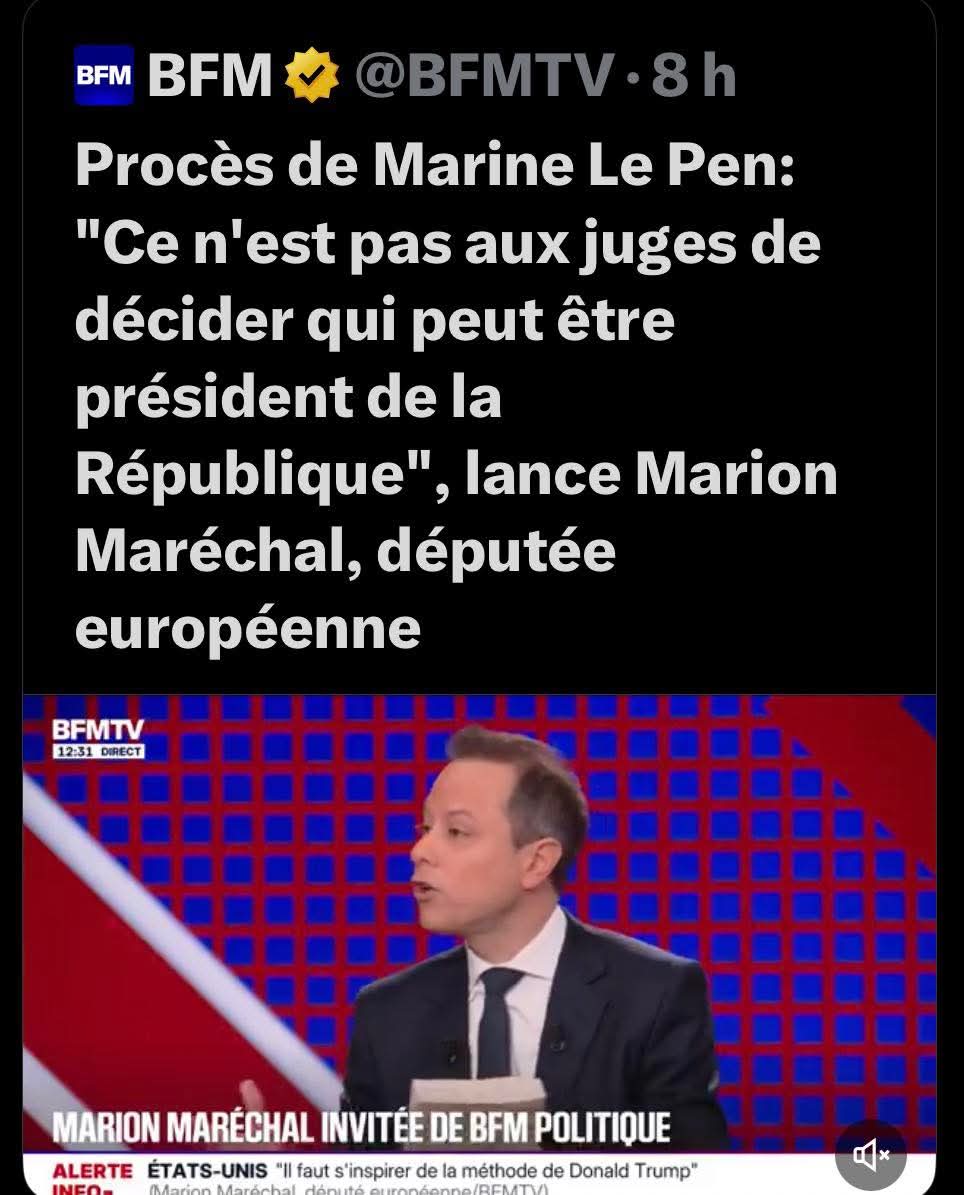 HugelDenis's tweet photo. C'est exact @MarionMarechal, en revanche les juges sont parfaitement légitimes pour les procès en escroquerie

#EN #EN #Les https://t.co/8paUg1Pq8a