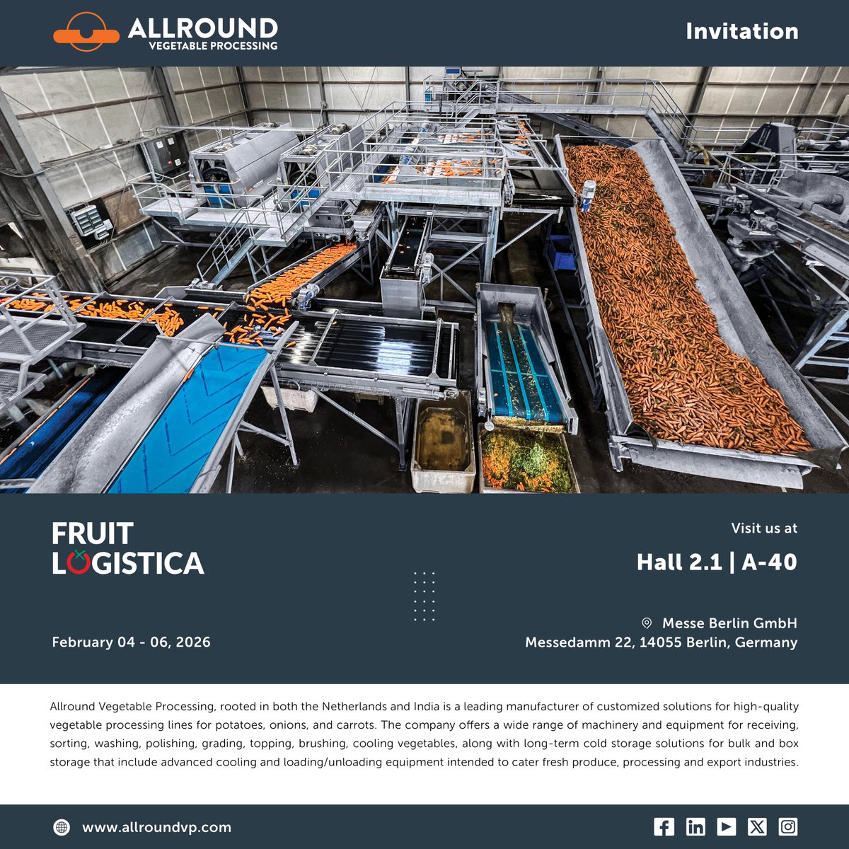 Allround Vegetable Processing tweet media