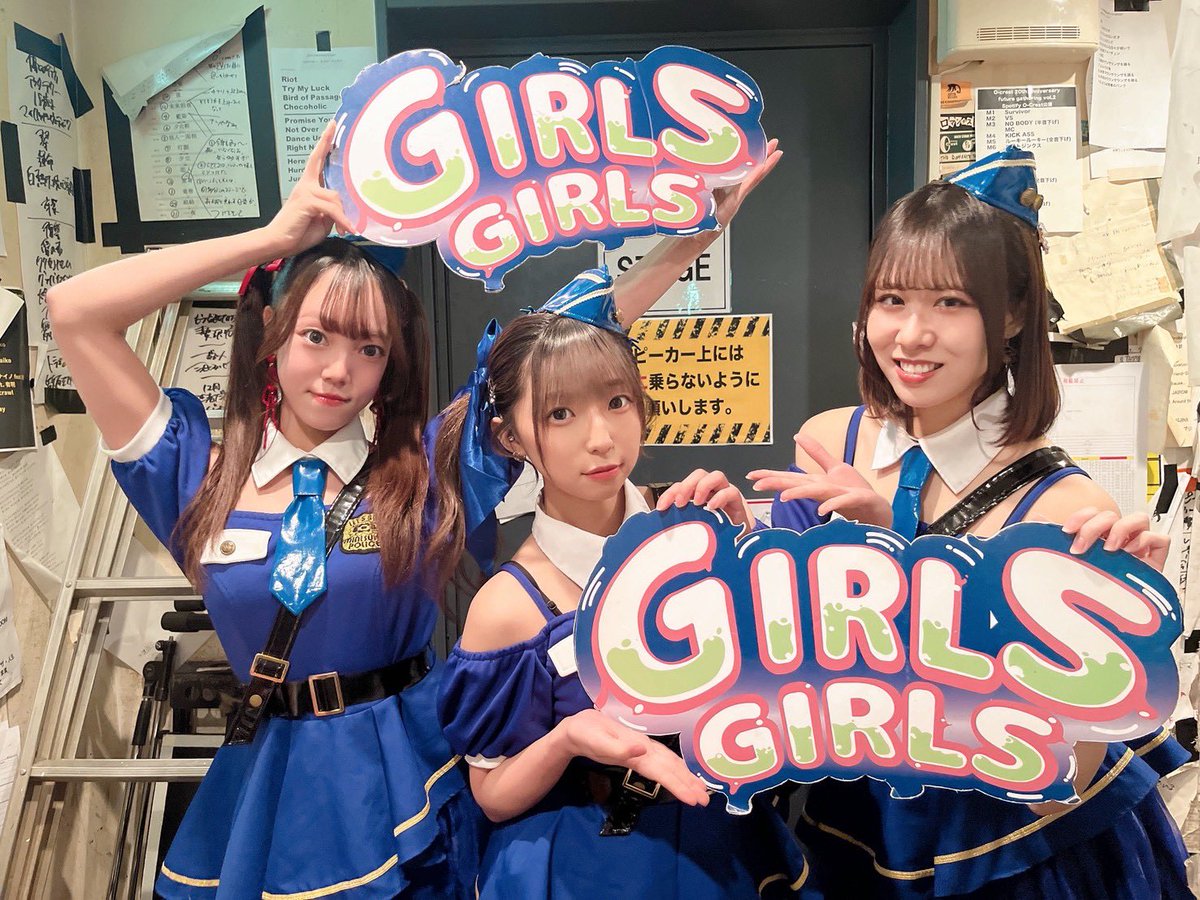 2/2(月) TOKYO GIRLS GIRLS @ Spotify O-Crest 真夜中ノスタルジー