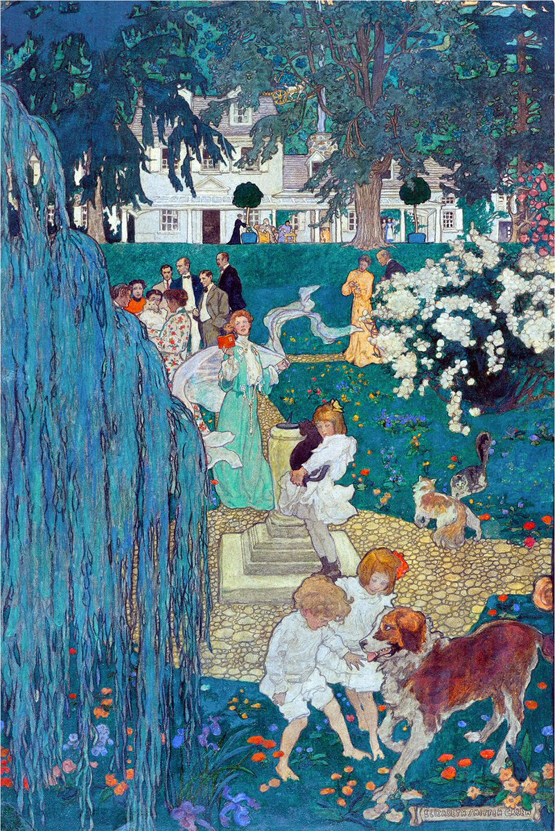 エリザベス・シッペン・グリーン
（Elizabeth Shippen Green、1871-1954）
『人生は愛と喜びのためにある』
（Life Was Made For Love And Cheer）