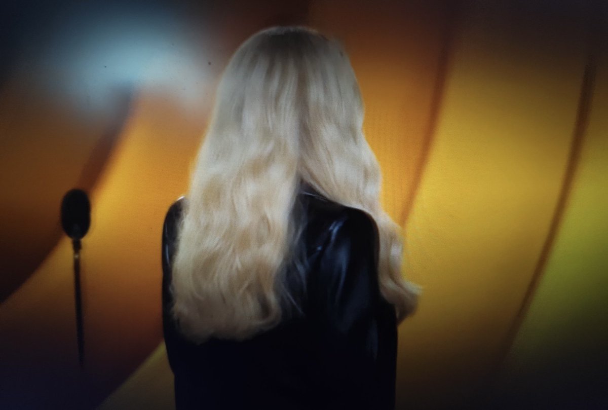 PopCrave's tweet image. Cher stuns walking off stage after briefly forgetting to announce the Record of the Year #GRAMMY nominees.