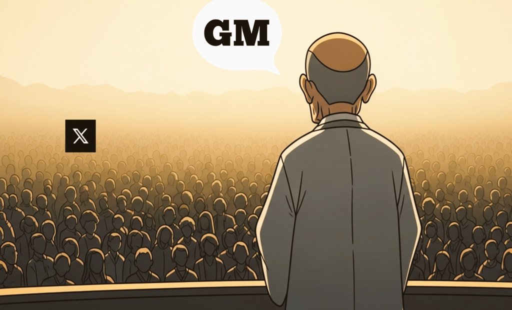 99_WOODEN's tweet image. It's a new day

GM
I say GM to everyone that says GM.