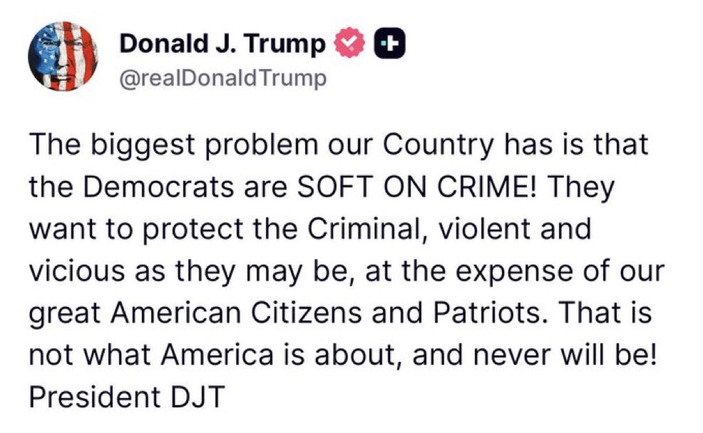 Actually we want to jail you and the rest of the other criminals
