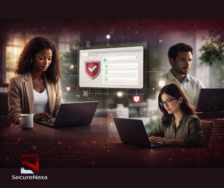 SecureNexa's tweet photo. Stop fighting your hybrid team's browser. 🌐

Remote staff, contractors, and BYOD shouldn't force you into slow VPN workflows or "hope they do the right thing" security. https://t.co/eLlHeXZIRK