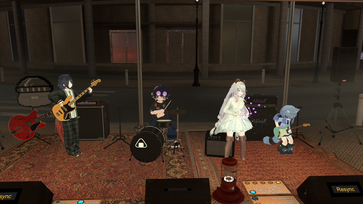 haSbiroco610's tweet image. 1/29　#VRFNS　にて
mamichikaさん主催のセッションを聴きに行きました(｡•́ - •̀｡)✨

icoさんのお目目がちゃんと閉じることに静かに驚いていました。
かわいい。
#まみちかのお庭