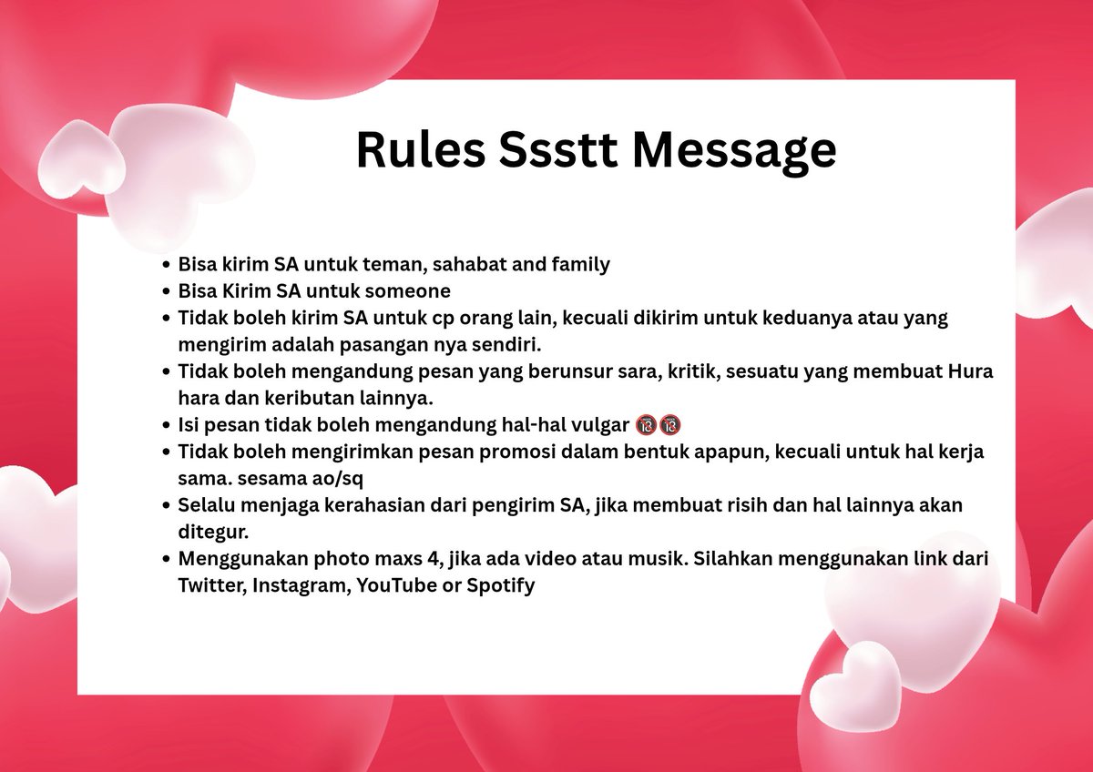 secrretssttt's tweet photo. 💕

𝙏𝙝𝙚 𝙡𝙖𝙣𝙜𝙪𝙖𝙜𝙚 𝙪𝙨𝙚𝙙 𝙘𝙖𝙣 𝙪𝙨𝙚 𝙖𝙣𝙮 𝙡𝙖𝙣𝙜𝙪𝙖𝙜��� 𝙩𝙝𝙖𝙩 𝙢𝙮 𝙡𝙤𝙫𝙚 𝙬𝙖𝙣𝙩𝙨, 𝙩𝙝𝙞𝙨 𝙗𝙖𝙨𝙚 𝙞𝙨 𝙨𝙥𝙚𝙘𝙞𝙛𝙞𝙘𝙖𝙡𝙡𝙮 𝙛𝙤𝙧 𝙎𝘼 𝙧𝙤𝙡𝙚𝙥𝙡𝙖𝙮𝙚𝙧𝙨 𝙤𝙣𝙡𝙮

💕 https://t.co/duMM0xFrFR