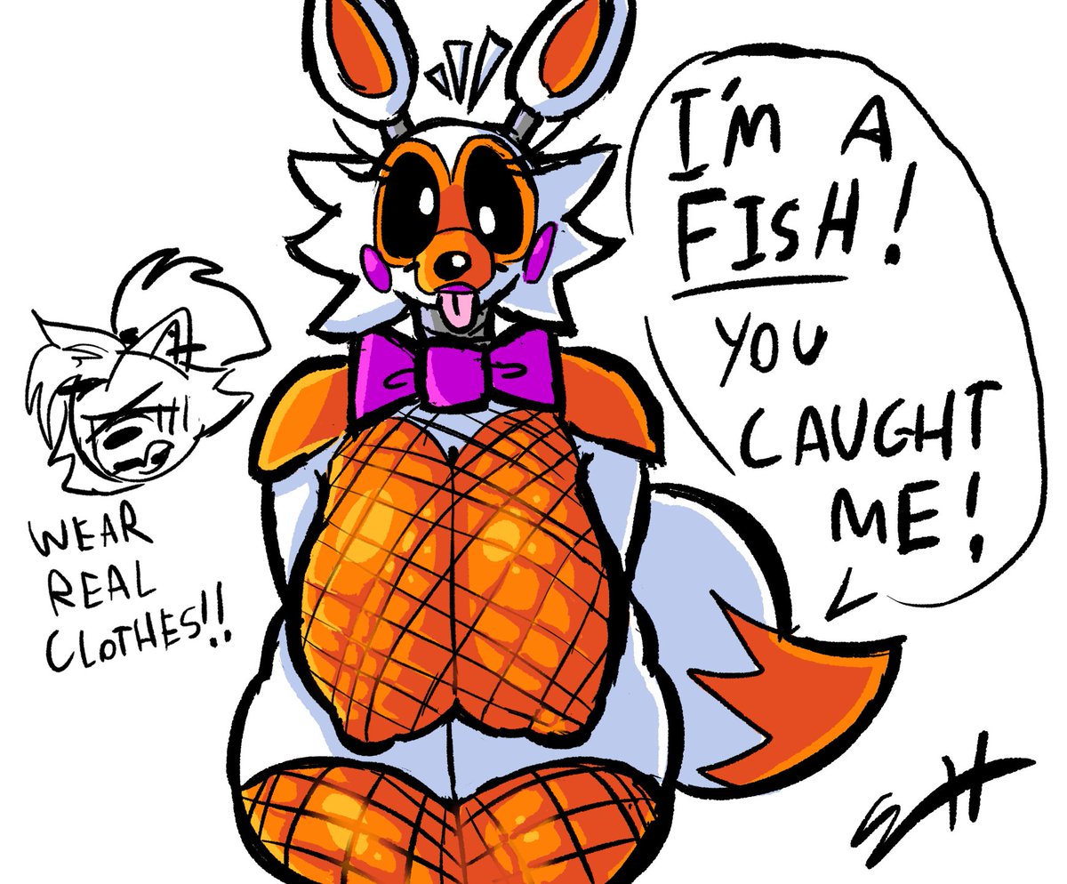 The fox decided to remind y'all he doesn't technically have a gender, he just prefers the male body