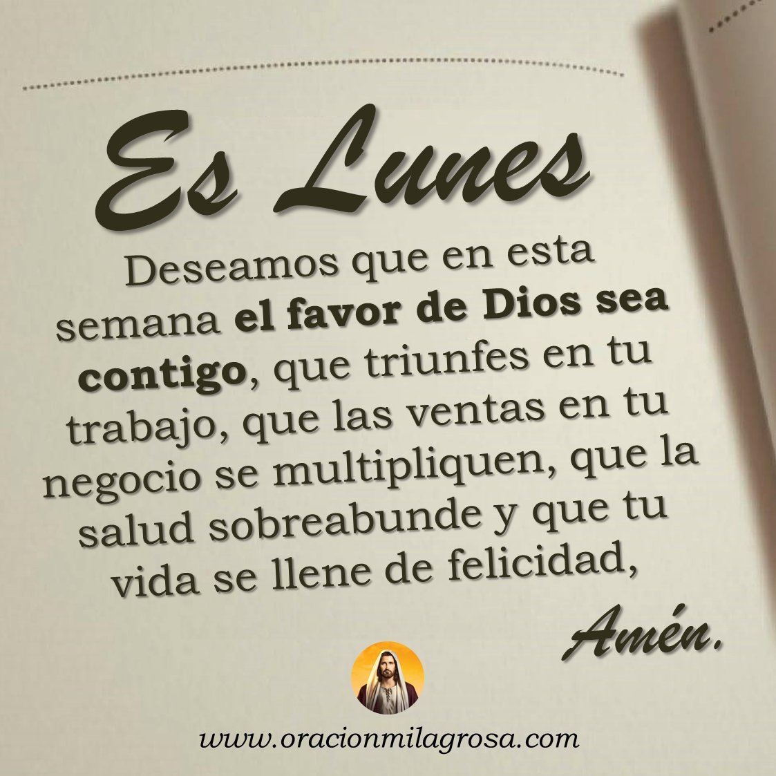 Oración para hoy lunes 2 de febrero 👉 youtu.be/m6cfsW8Mi1g ✨