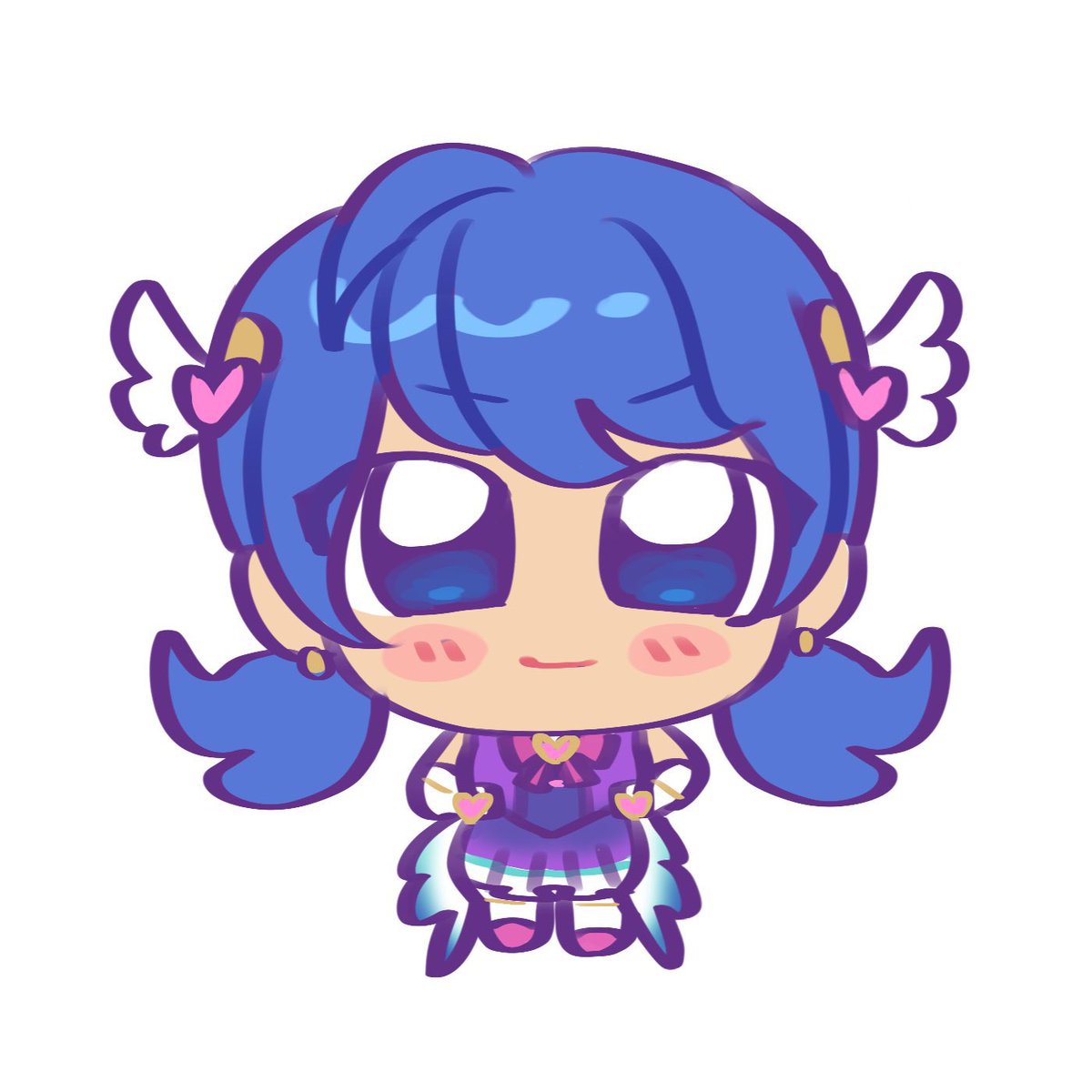 Snoviepie's tweet photo. very cutieful dokiwatch astralfox comm i got from @piixyurii (〃ω〃)
look how tiny and adorable... I LOVE THEM 🩷🩷🩷 https://t.co/tZtCgAsPoK