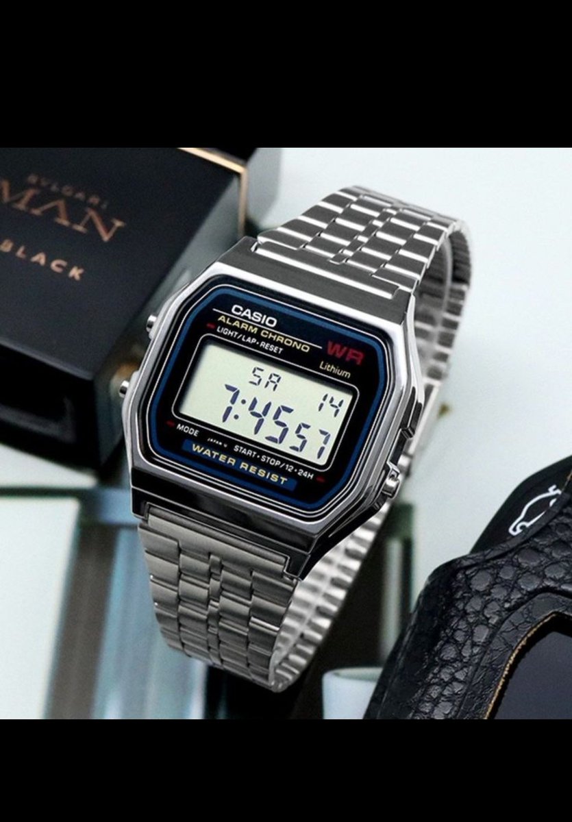 Chawanje2's tweet photo. Casio Digital Watches
✅ Clear display
✅ Alarm &amp; stopwatch
✅ Night light
✅ Water resistant
✅ Stainless steel strap
✅ Long -liff battery
K 13,500 👍

Blantyre 📍
0994430726 
RT 🫂 https://t.co/kgXL1lO104