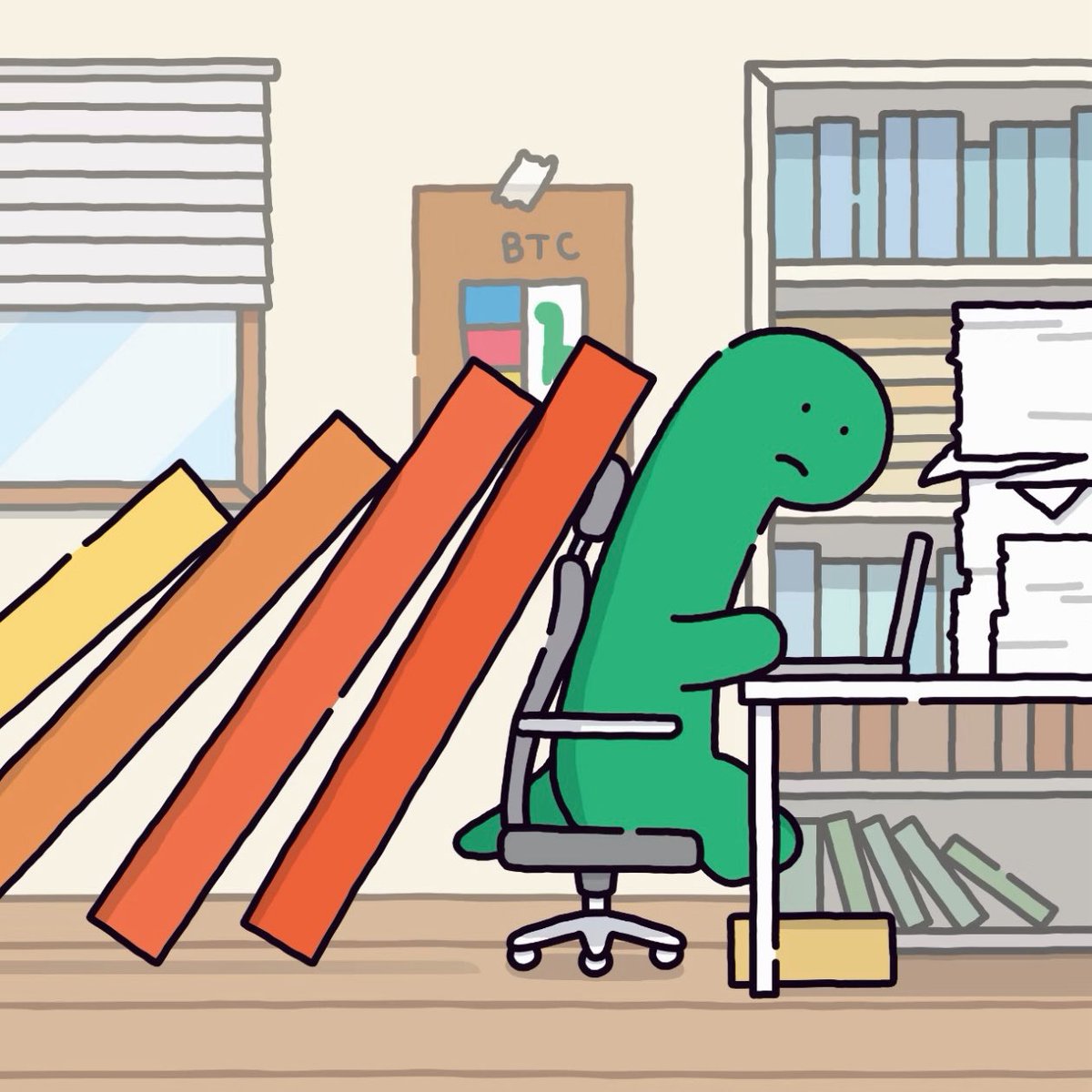 I haven’t even started yet.
The market already did.