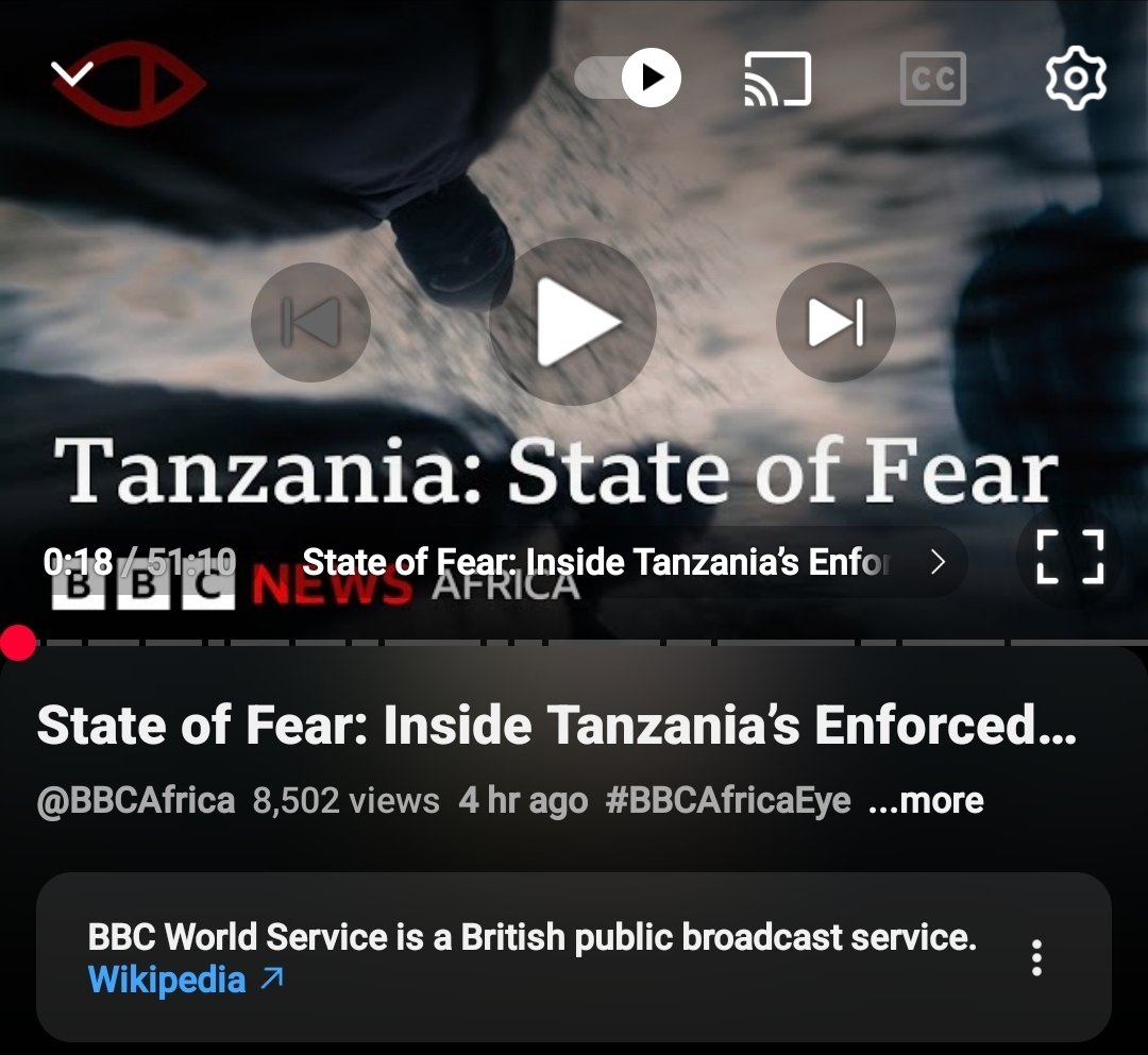 Ripoti ya BBC  imetoka ina dakika 51.

Hii ni MOVIE kabisa inayoonyesha  na kuumbua yote yanayofanywa na serikali ya WAKOLONI WEUSI.

UELEKEO NI MMOJA TUU KWASASA KAMA TAIFA.
