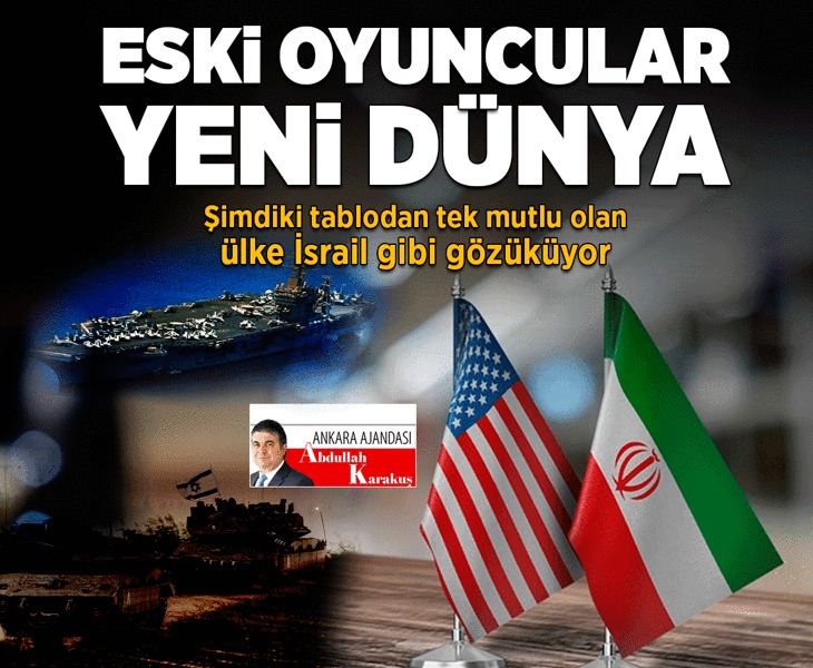 Eski oyuncular yeni dünya | ✍ <a href="/abdullahkarakus/">Abdullah Karakus</a>

💬 "2026 çok farklı başladı. Eski oyuncular yeni dünyanın peşinde. Yeni dünya daha acımasız olacak gibi görünüyor. Öncelik ekonomik çıkarlar ikincisi ise potansiyel düşmanın güçlenmemesi. Tam ‘Suriye rahatlayacak bölgede yeni