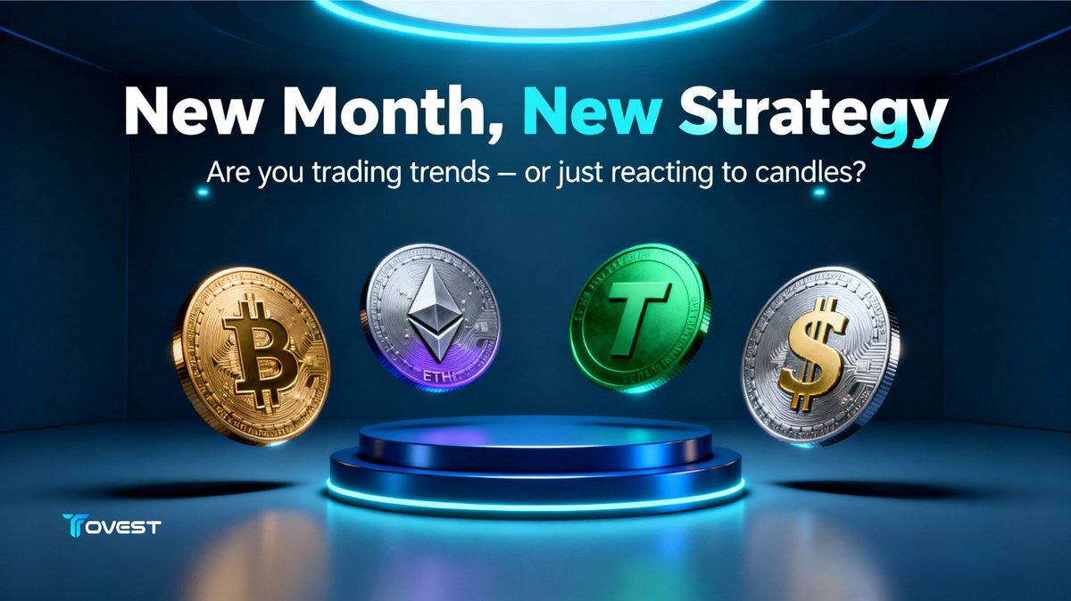 Tovestglobal's tweet photo. New Month, New Strategy.

New month = new data, new emotions, same old mistakes?
📍 Are you chasing breakouts… or protecting capital first?
 Are you trading trends — or just reacting to candles?

Simple rule to start the month:
 → Reduce size.
 → Trade fewer setups.
 → Let the market show direction before committing.
🎯 Solution: Test your strategy in real market conditions — without risking real money.
 
Join the Demo Trading Ranking Event, trade smart, climb the leaderboard, and sharpen your edge before going full size.
👉 Start demo trading & rank up now: https://t.co/JR1jzw5wc8

#NewMonth #TradingStrategy #RiskFirst #DemoTrading #ToVest #Traders