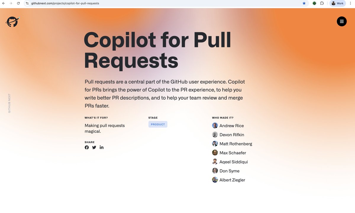 Remember when Github was about to launch this !
This was pre-Gpt era!
When copilot was just released and they really thought they have built the next big thing.