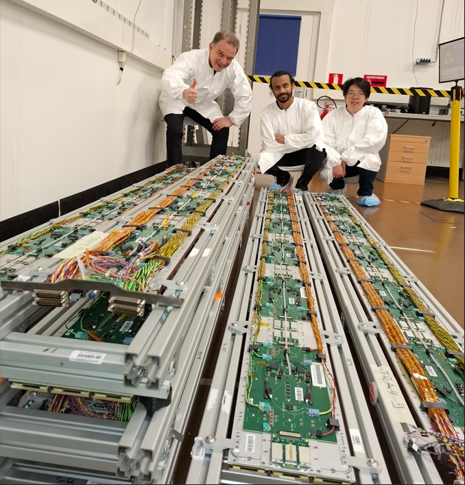 MariaSpiropulu's tweet photo. Delivering Science &amp; Technology :  long-lived stau paper  @Caltech_LHC  https://t.co/IoDAsKD0Ab  (submitted JHEP) #SohamBattacharya #AdiBornheim #ChristinaWenlyWang @Caltech @CMSExperiment @fermilab  @doescience @energy #MTD #picosecondtiming https://t.co/gO4TFbSdDc