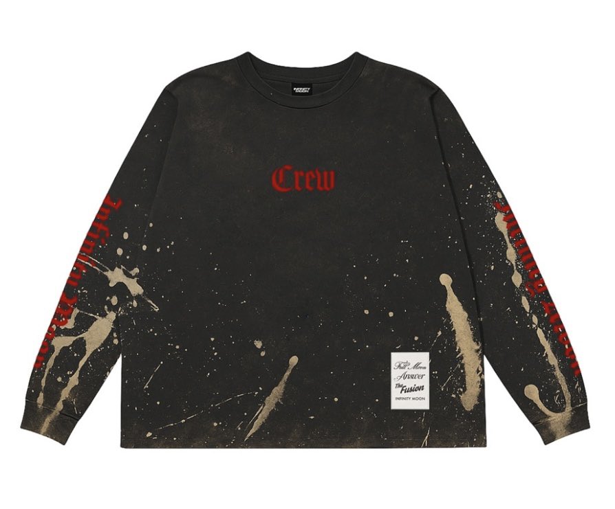 Tee ~ANSWER...~ INFINITY MOON LサイズØMI LS