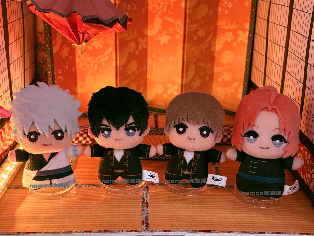 📢景品情報📢 【新劇場版 銀魂 -吉原大炎上- ちみっともぬい～ナムコ