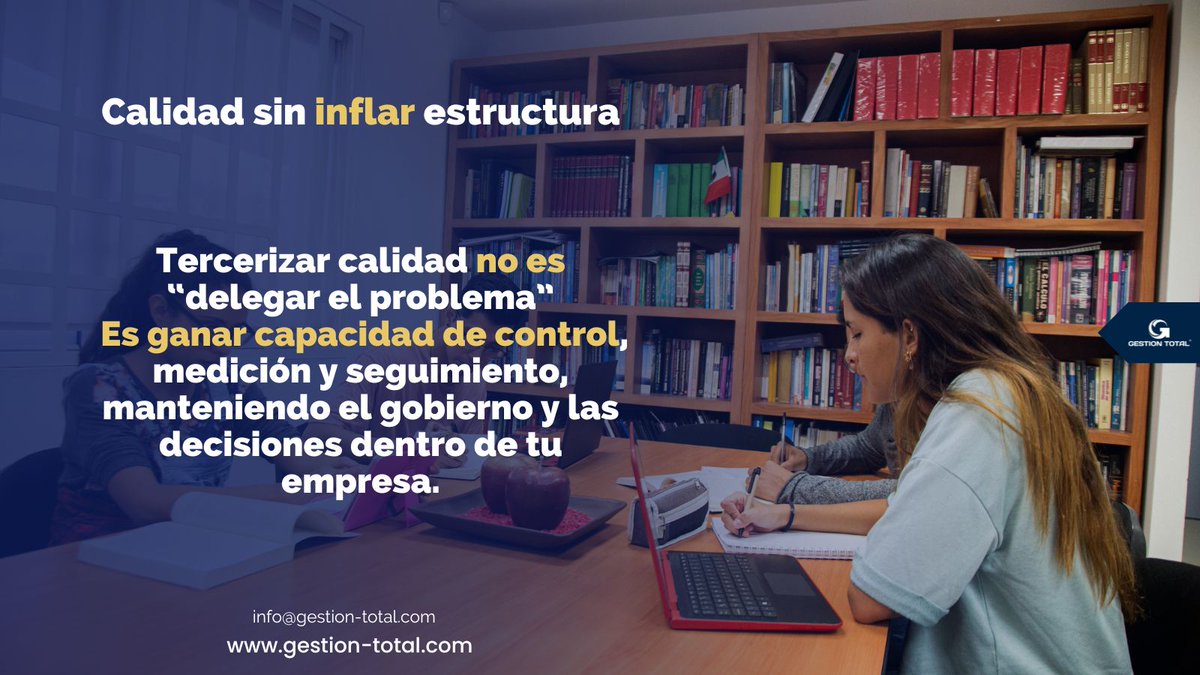gestiontotal_co's tweet photo. ❓¿Tu equipo está saturado con inspecciones y seguimiento?  🚀 Aprende cuándo conviene tercerizar aseguramiento de calidad con control, KPIs y buen gobierno. Revisa nuestro artículo: https://t.co/6fZEkrwYja 
#Calidad #AseguramientoDeCalidad #Tercerización #ISO9001 #SGC https://t.co/KaSNvwd4cB