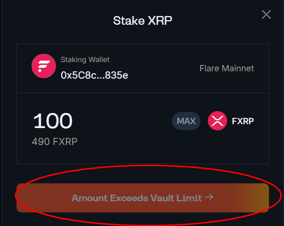 SilverSurfer166's tweet photo. @4AhomeLOAN I've tried getting FXRP deposited here several times over the past month but it seems to be full, are they opening another vault?

https://t.co/1msq4S20ZS https://t.co/0ye23QlioS