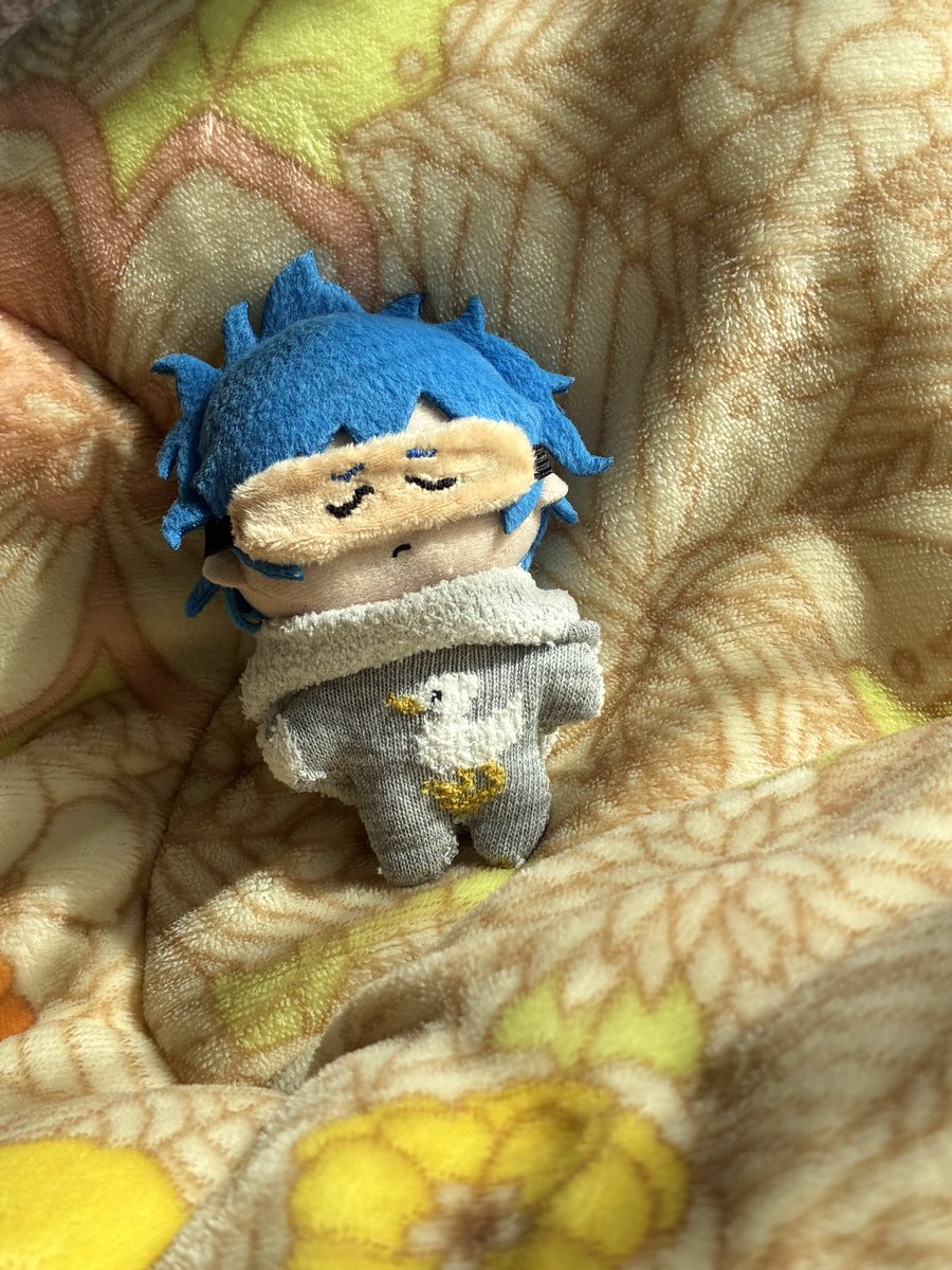 すっかり回復したのに自宅待機が暇すぎて作ったすんやりアイマスク
💀…😪