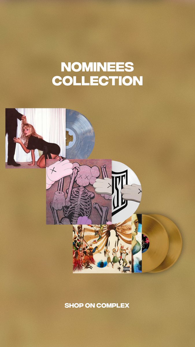 Bad Bunny’s DTMF makes history as the first fully spanish album to win Album of the Year at the #Grammys 

Shop the Award Nominees collection on Complex 

complex.com/shop/collectio…
