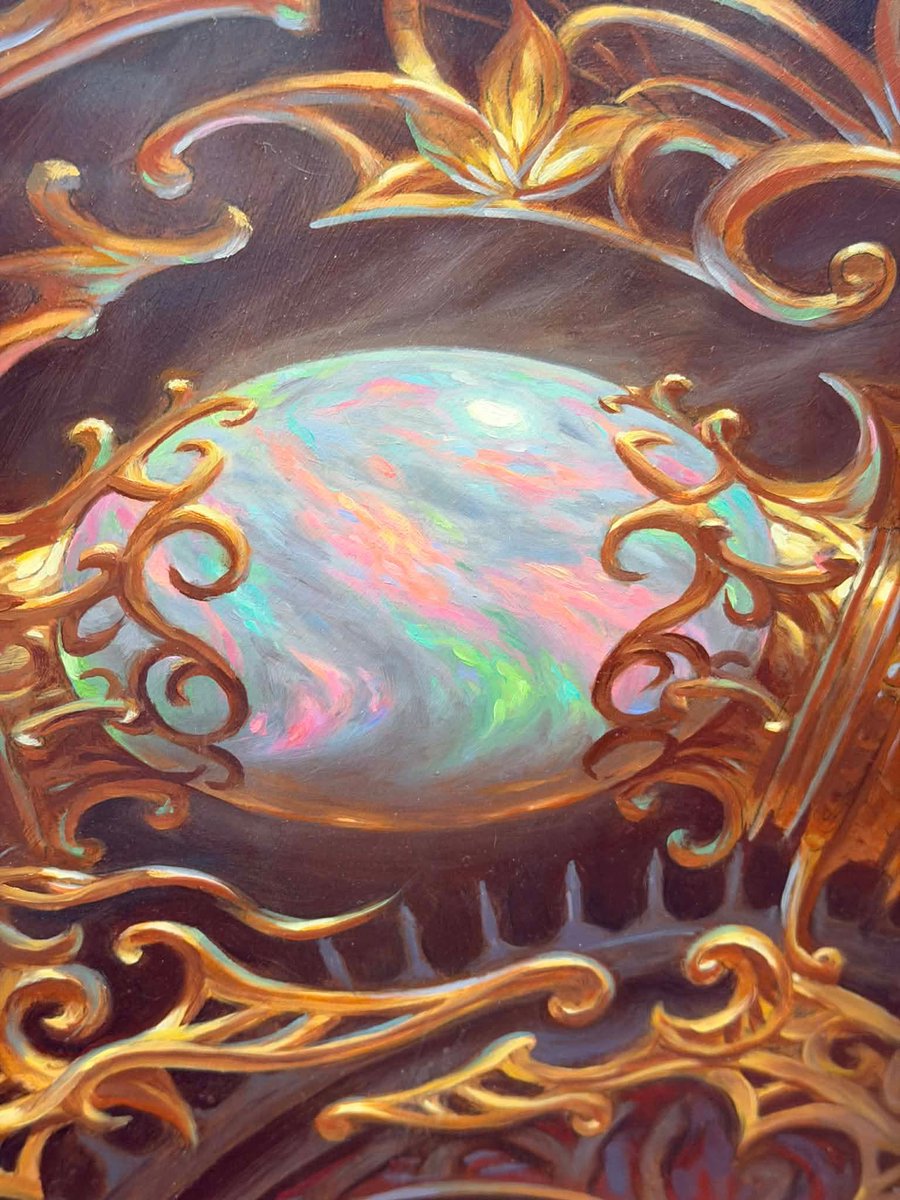 MissouriMTG's tweet photo. The original art to mox opal kaladesh masterpiece is for sale for low 6 figures. https://t.co/8EptzUFgS2