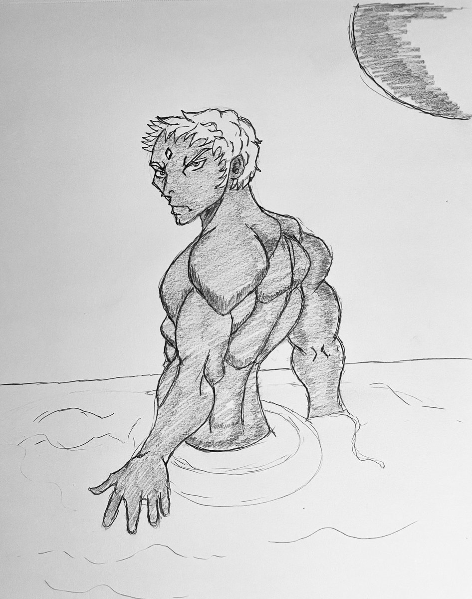 JMMartist's tweet photo. “My body is perfection! You are merely a useless lump of meat!” Tonight I sketched Urien from Street Fighter! 👑⚡🥇💎 He’s being egotistical as usual 😂 love this series too much! #StreetFighter #ストリートファイター #Urien https://t.co/5HxhpXszei