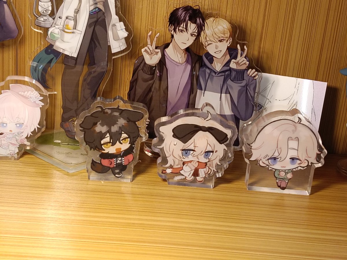 LACIESAI99's tweet photo. 委託朋友畫的三人組...豪爽ㄡ https://t.co/OAeewdFBD5