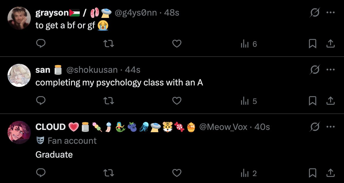 ۶ৎ    congrats,  <a href="/g4ys0nn/">grayson🇵🇸 / 🩰🛸</a>  <a href="/shokuusan/">san 🫙</a>  <a href="/Meow_Vox/">CLOUD 💗🫙🍡🎐🧜‍♀️🫐🪼🛸🐯🍬🍯</a>