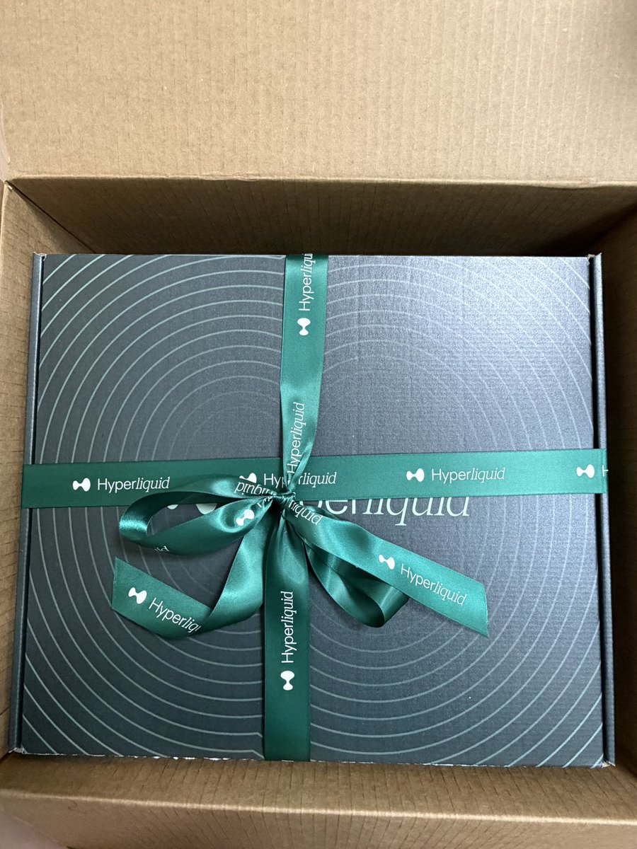 Thank you <a href="/HyperliquidX/">Hyperliquid</a> 

Next gift is hyperliquid s3.

LFG $hype