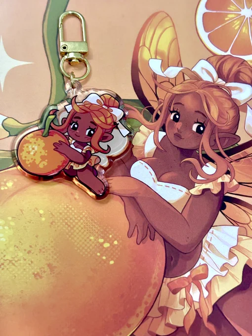 Matching keychain and print !