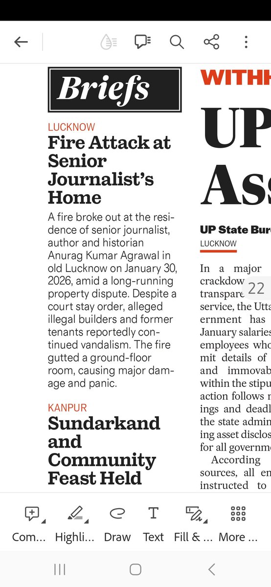 anuragkumarlko's tweet image. Another newspaper covered fire attack incident in my home @SANJOGWALTER @Lko_VivekSharma  @lkopolice @Asif_Lucknawi  @Benarasiyaa  @abhisar_sharma cc