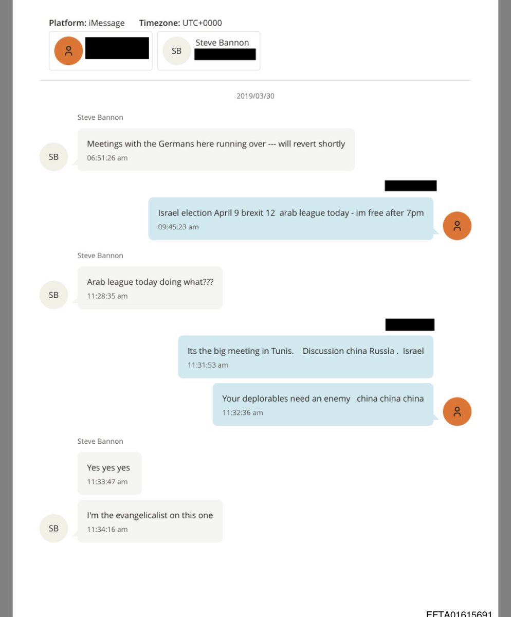 txgermanbre's tweet image. Steve Bannon meeting with “the Germans” wonder who that could be